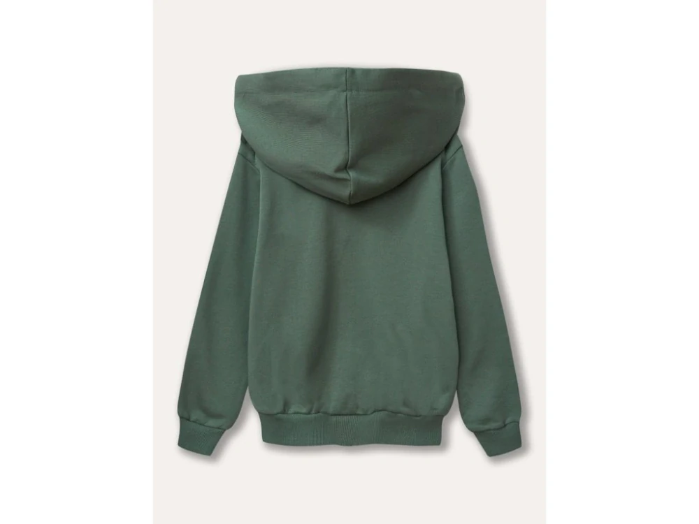 unisex mikina s kapucí na zip