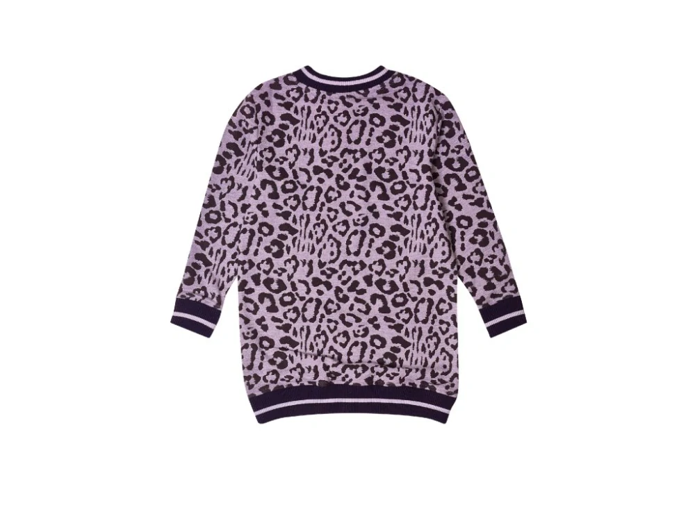 Dívčí šaty Leopard