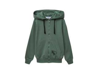 unisex mikina s kapucí na zip